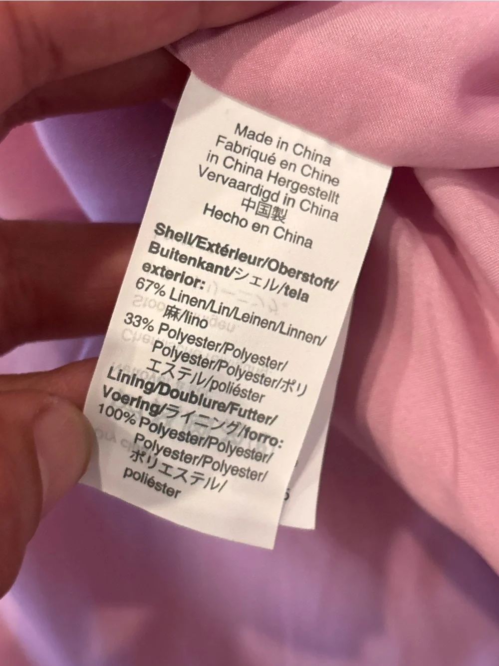 J.Crew Parke blazer in a vibrant hot pink linen blend size 2T